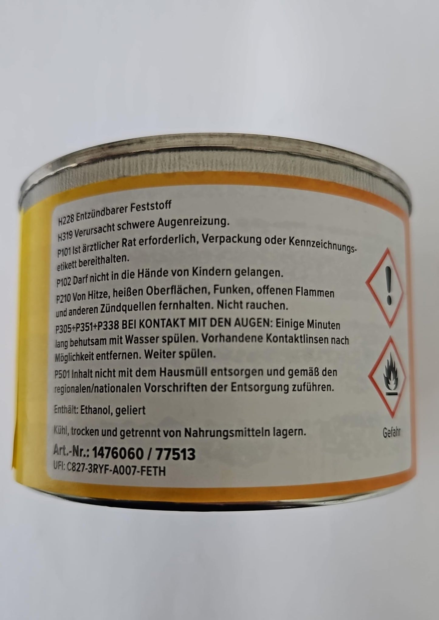 Brennpaste 200gr.