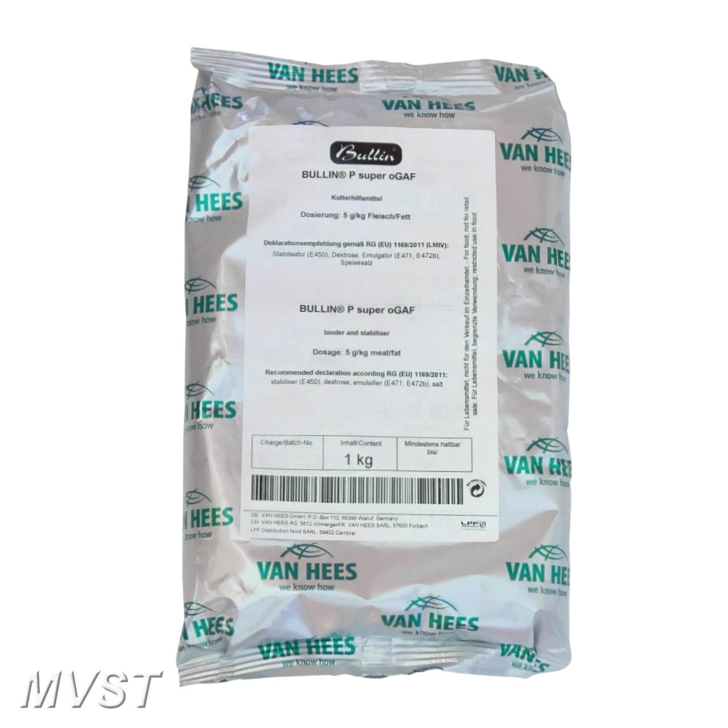 Bullin P super oGAF ohne Rötung VanHees 1 kg