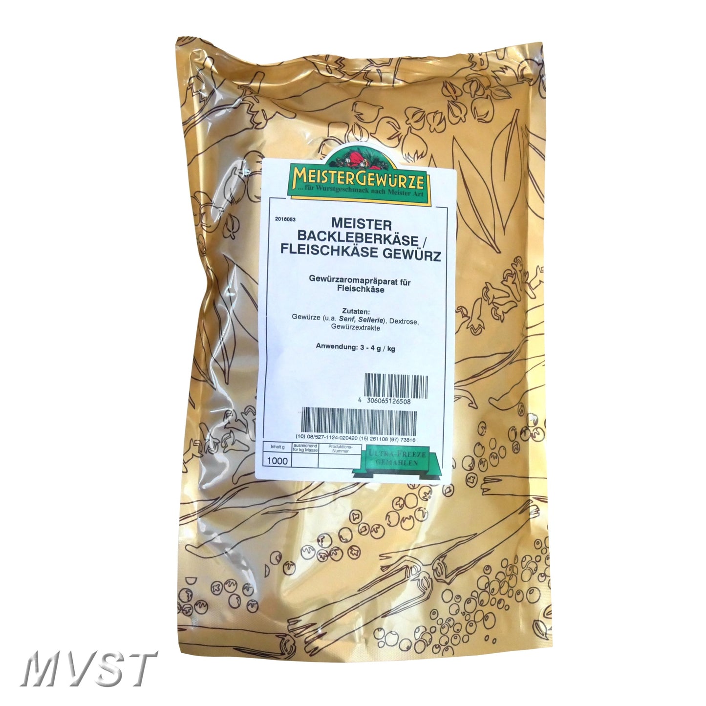 Leberkäsegewürz Meister 1000 g