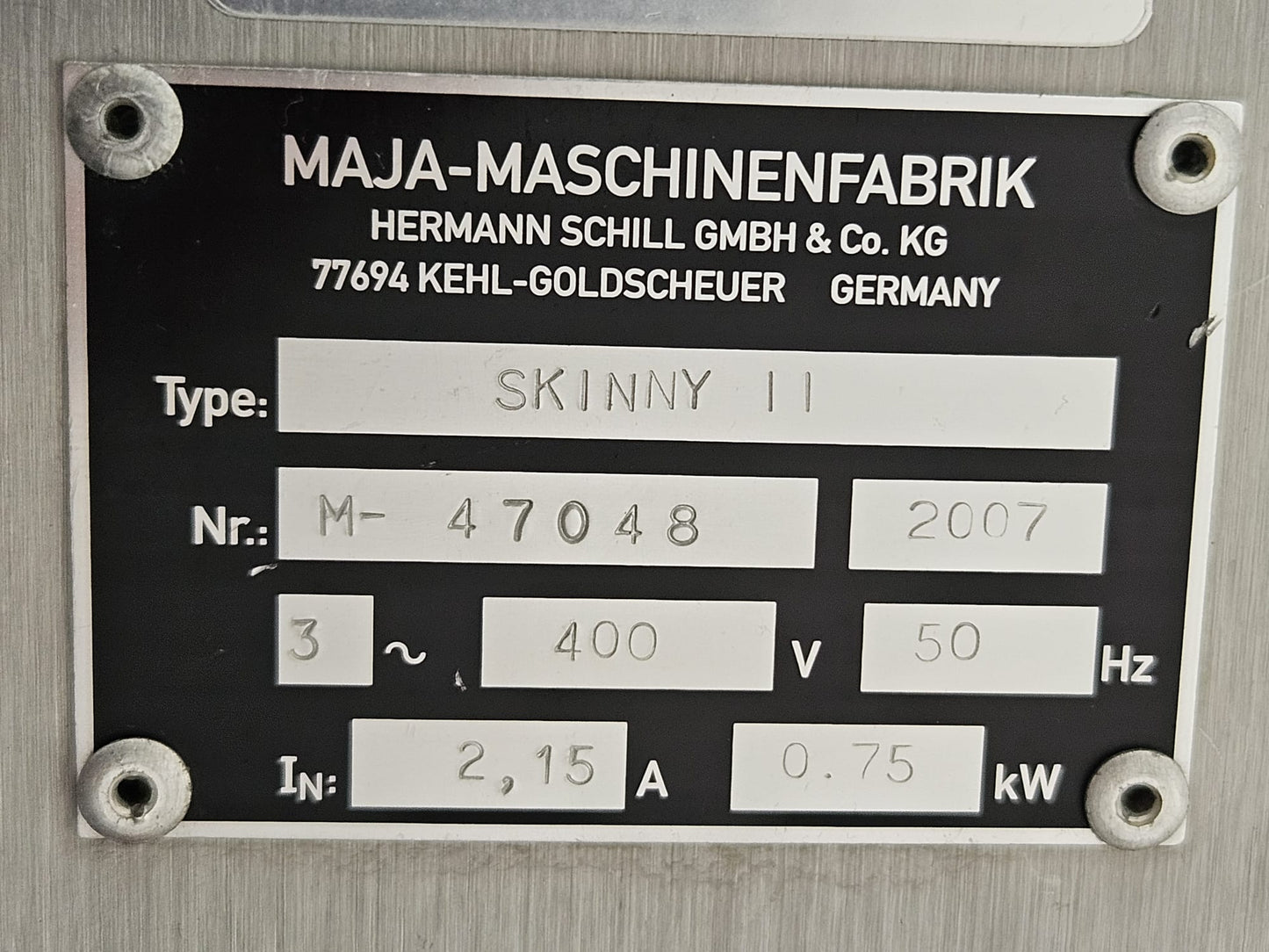 Bandentschwarter Maja Skinny II