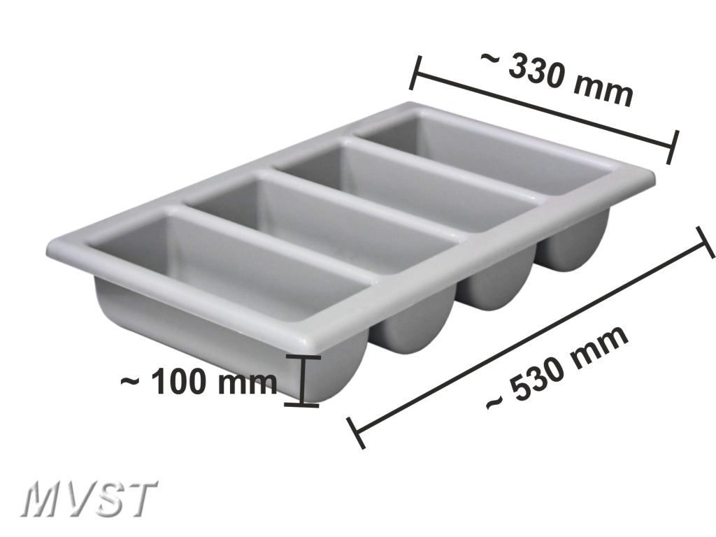 Besteckkasten 4 Mulden