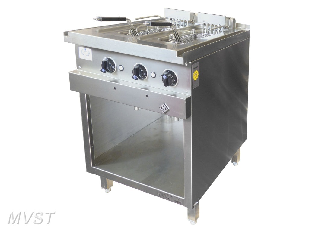 Doppelfritteuse MKN London II 400V Stand