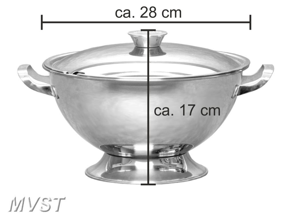 Suppenterrinen Edelstahl