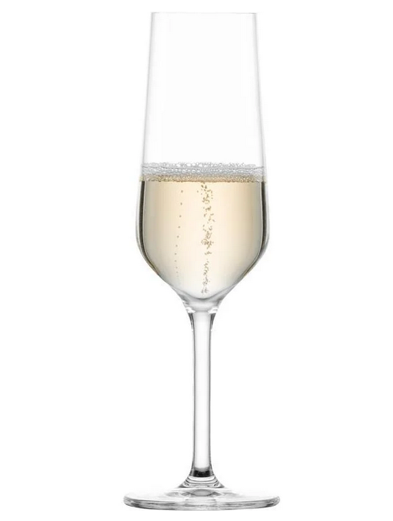 Sektglas "Cinco" / 0.1l / mit Eiche