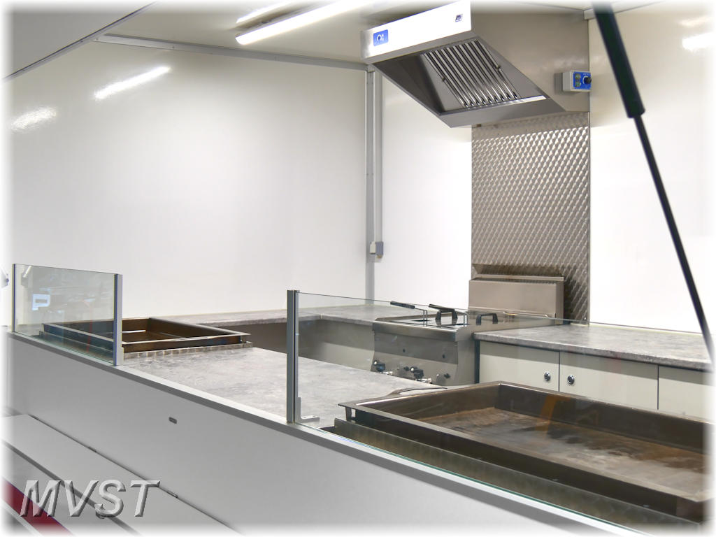 Imbissanhänger Foodtruck MV 141 - 400V/16A