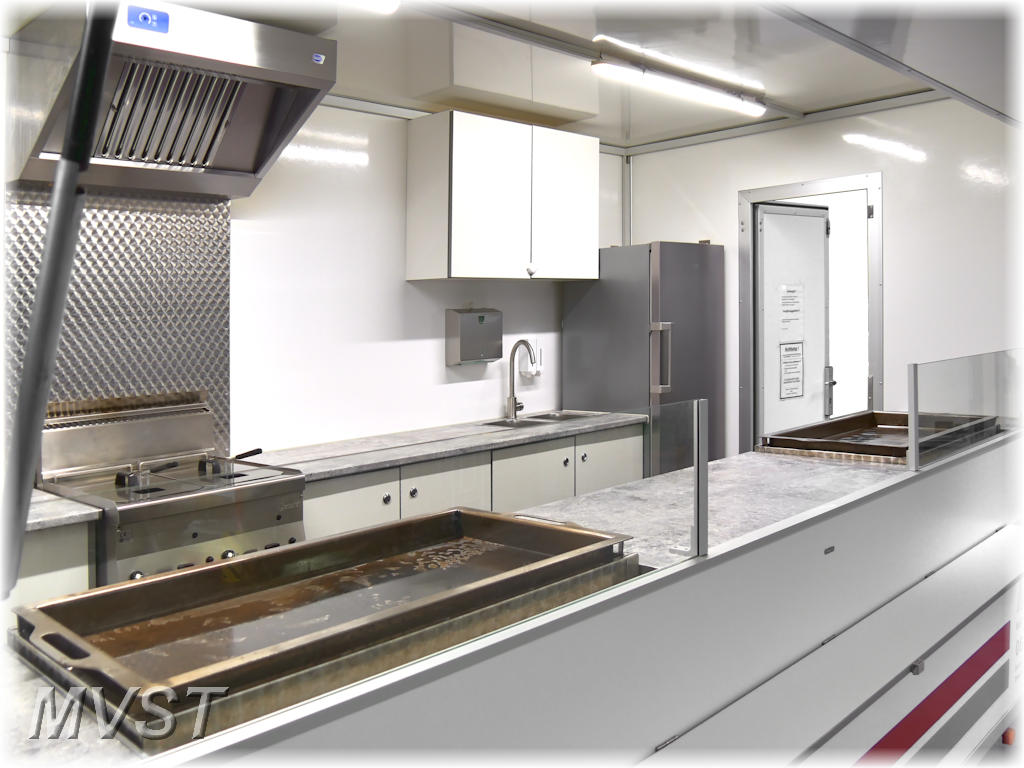 Imbissanhänger Foodtruck MV 141 - 400V/16A
