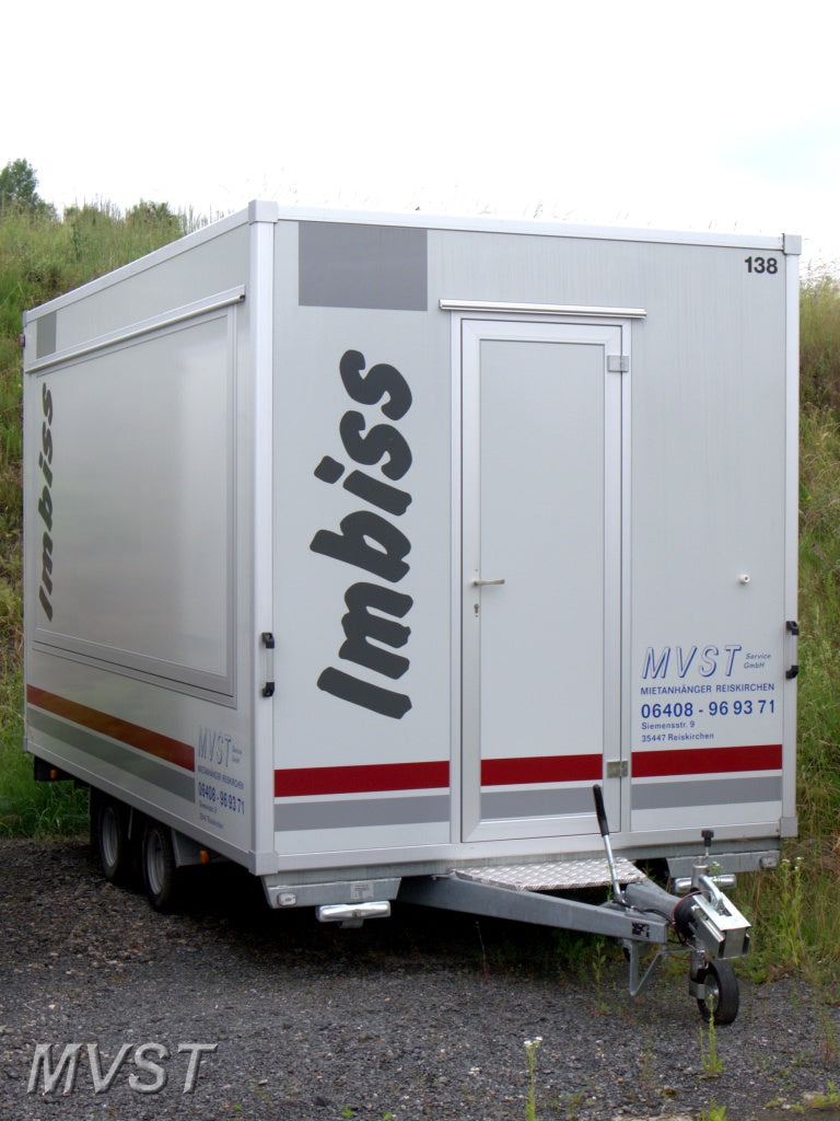 Imbissanhänger Foodtruck MV 138 - 400V/16A