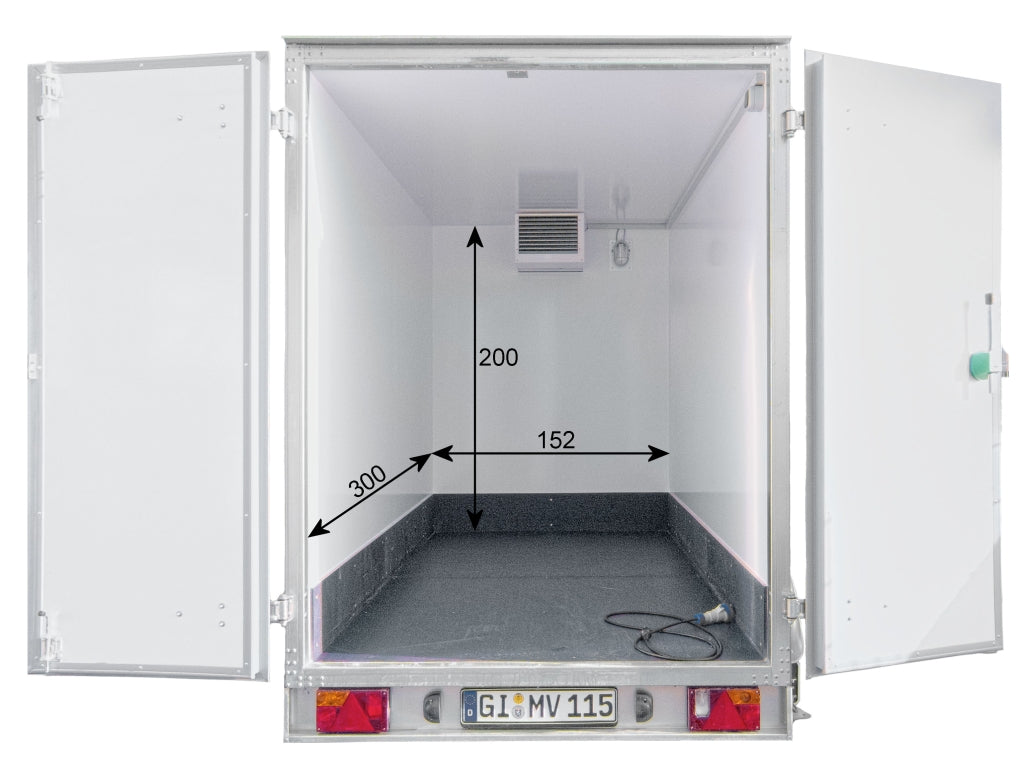 Kühlanhänger MV 115 - 230V/16A