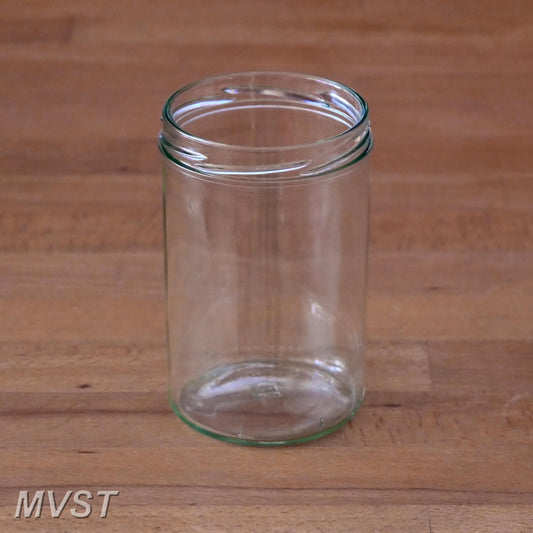 Glas TO 82mm 440ml zylindrisch 15 Stück Schraubglas