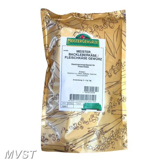 Backfleischkäsegewürz Meister 1000gr.