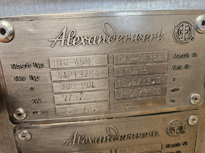 Wurstkutter Alexanderwerk HTC45M