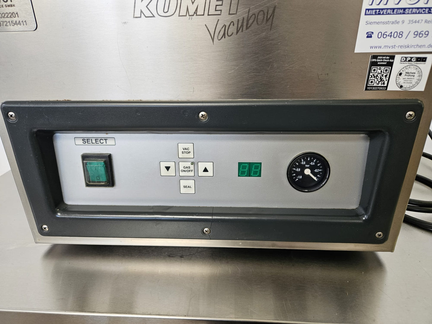 Vakuummaschine Komet Vacuboy