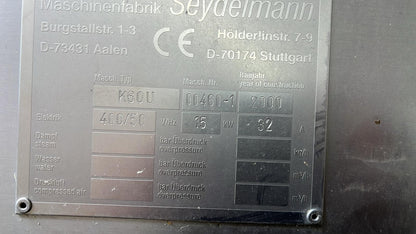 Wurstkutter Seydelmann K60U