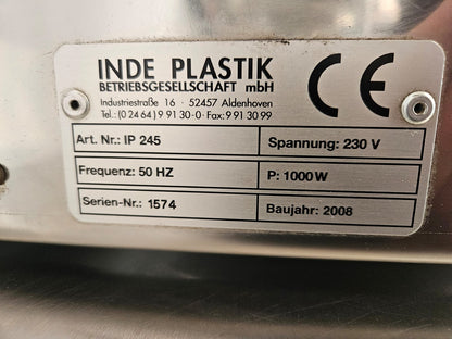 Siegelgerät Inde Plastik IP245