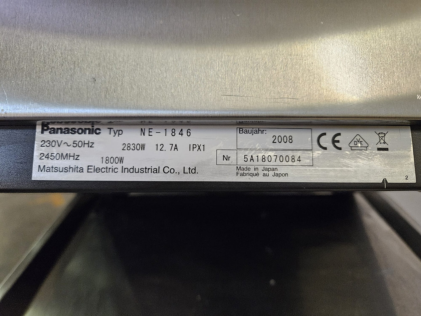 Mikrowelle Panasonic NE 1846