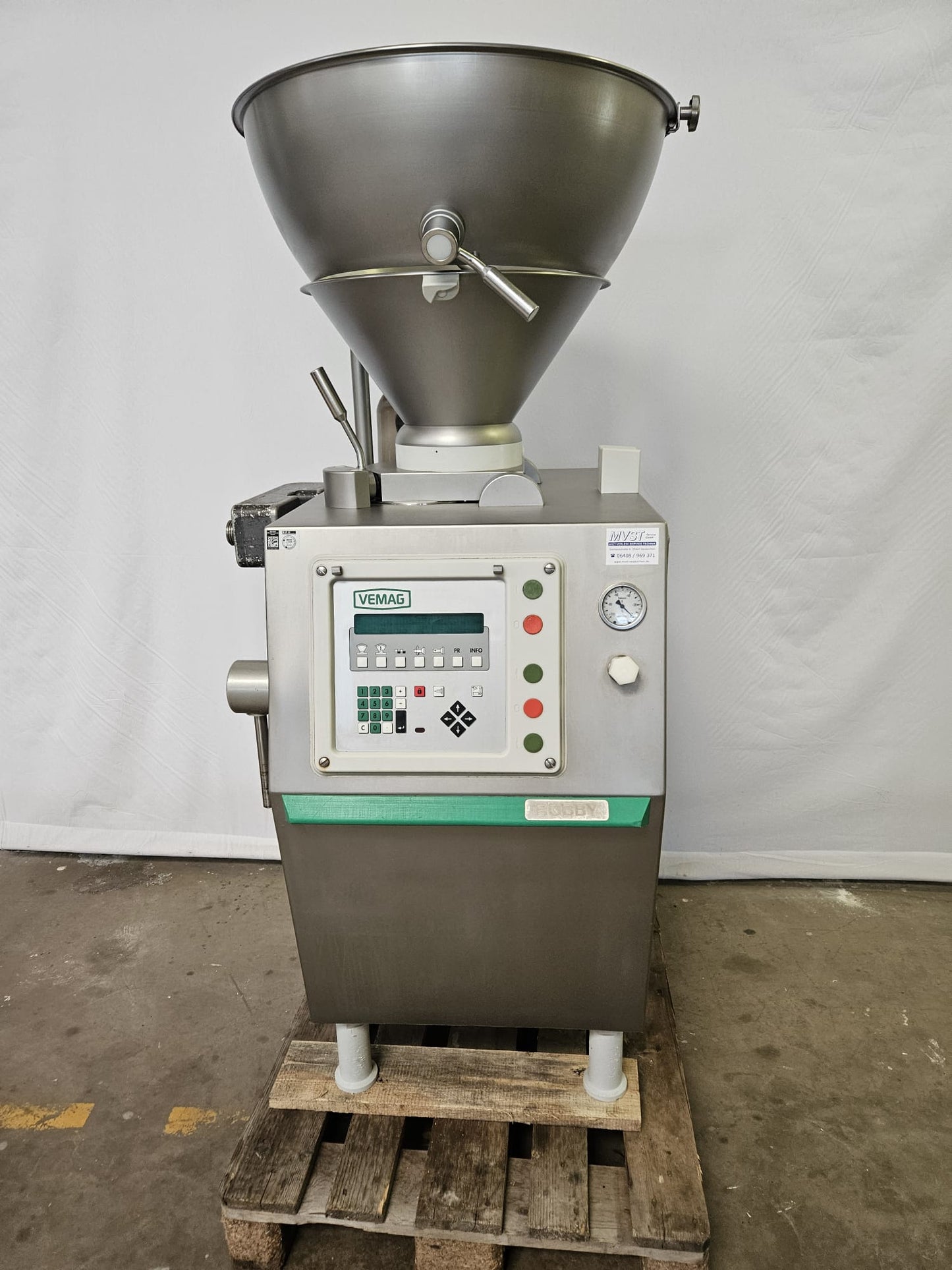 Vakuumfüllmaschine Vemag Robby