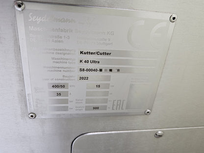 Wurstkutter Seydelmann K40 Ultra