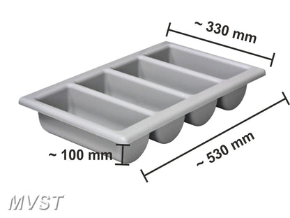 Besteckkasten 4 Mulden