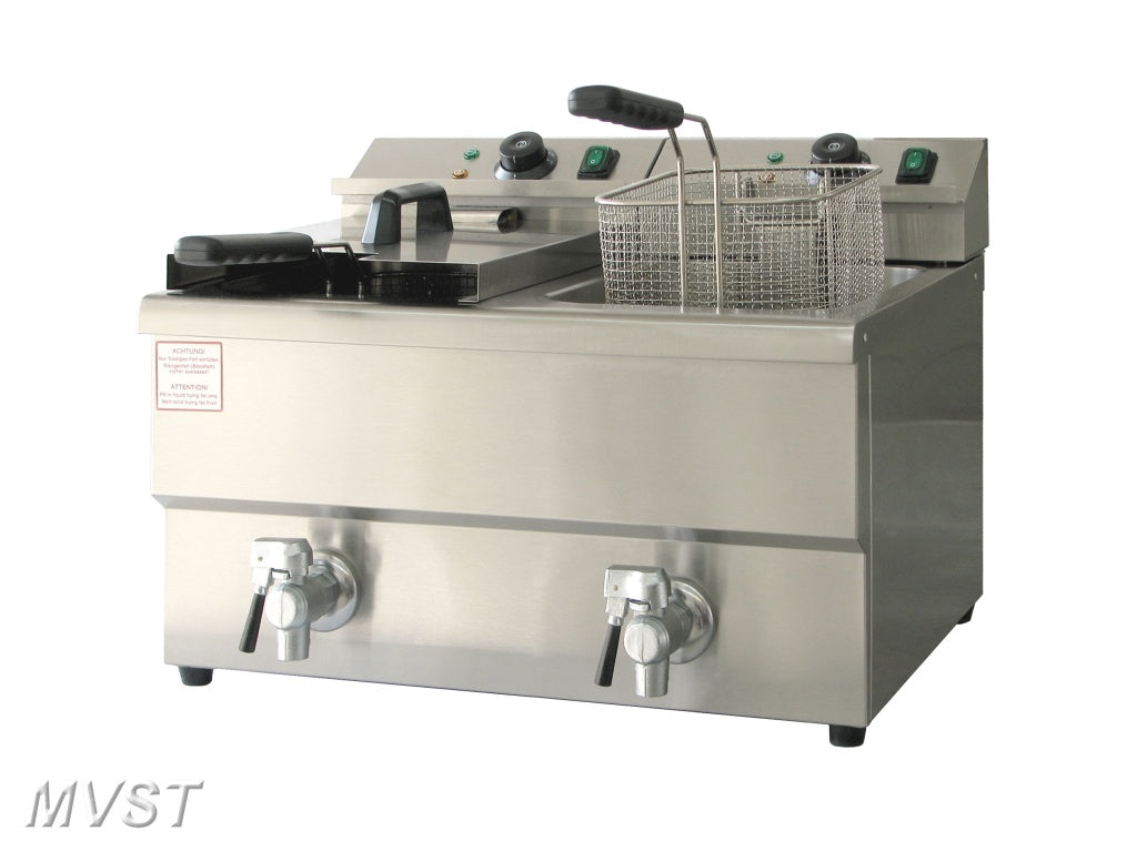 Doppelfritteuse Bartscher Imbiss II 230V