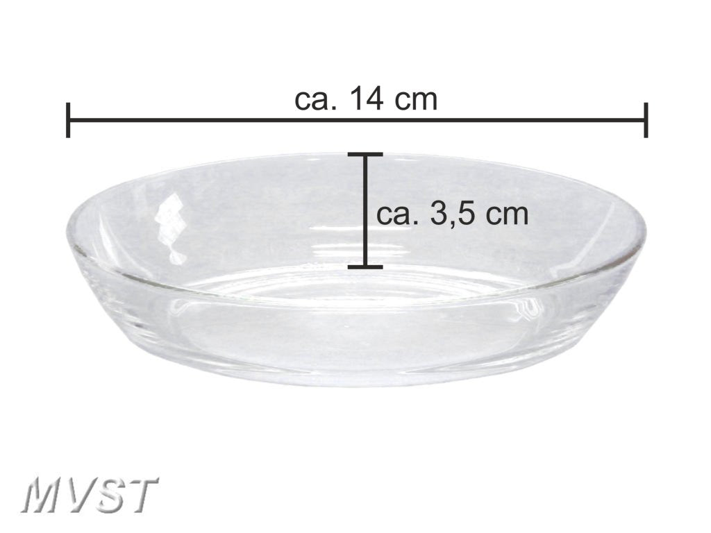 Glasschale 0,20l + 0,25l