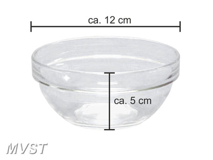 Glasschale 0,20l + 0,25l