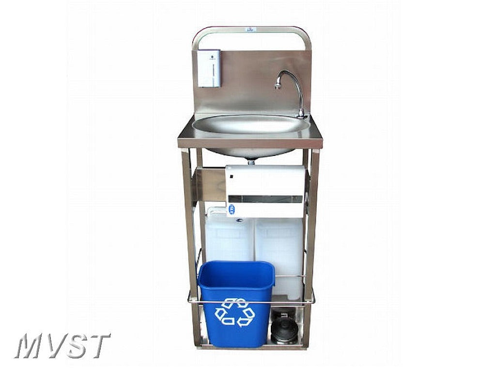 Mobile Handwaschstation ohne Boiler