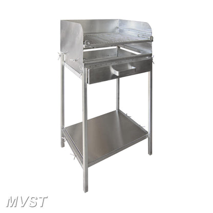 Standgrill  mit Rost (450x550mm) Holzkohlegrill