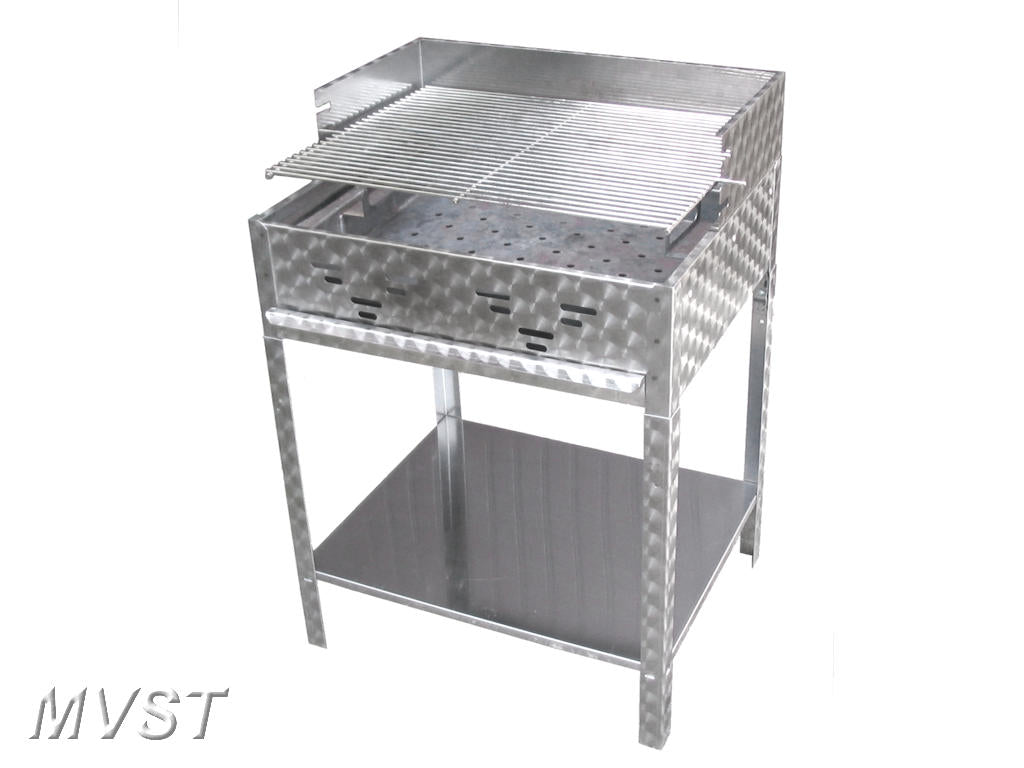 Standgrill  mit Rost (590x470mm) Holzkohlegrill