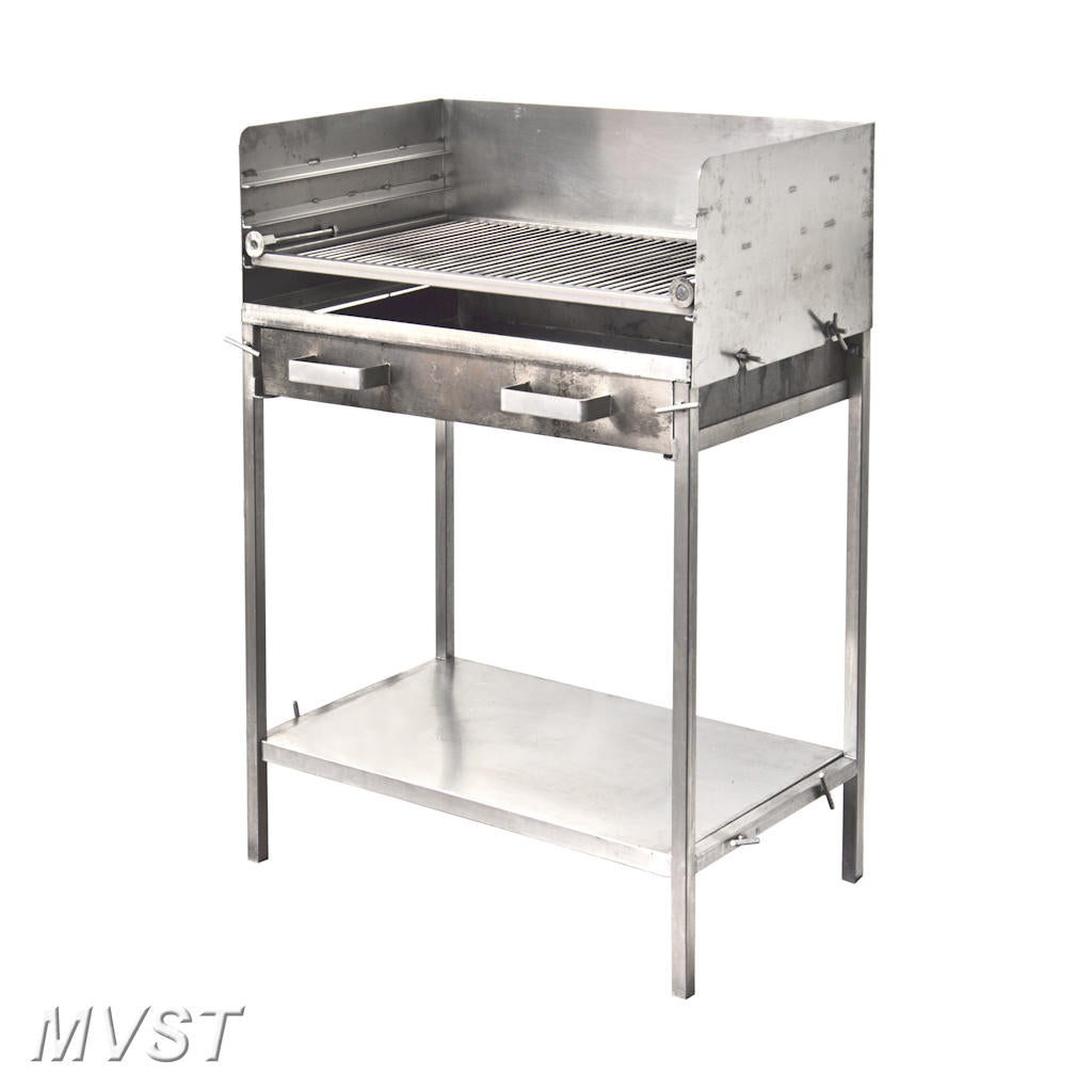 Standgrill  mit Rost (740x440mm) Holzkohlegrill