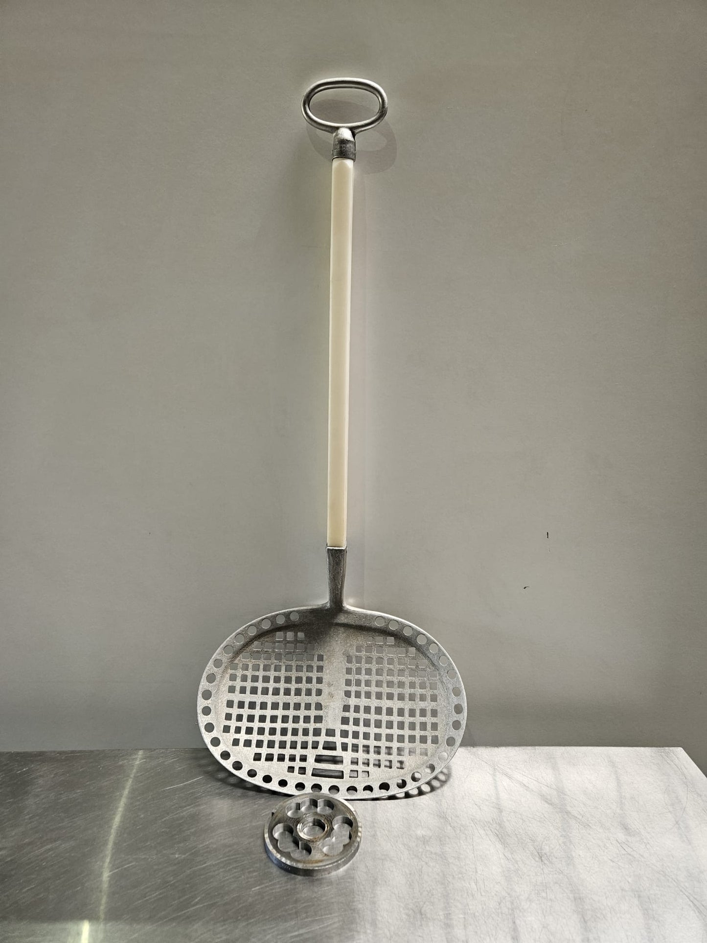 Wurstheber 42x28cm Kunststoffstiel gebraucht