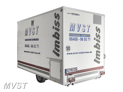 Imbissanhänger Foodtruck MV 124 - 400V/16A