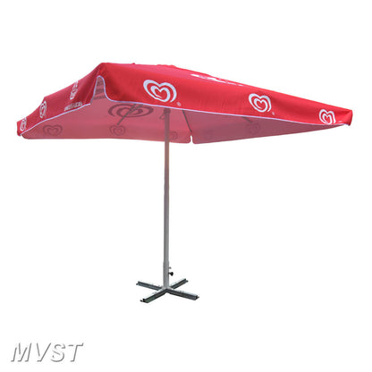 Sonnenschirm Schirm Langnese 3x3m