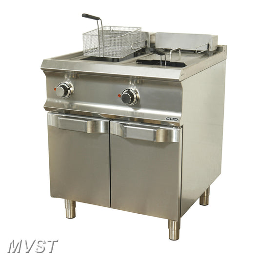 Doppelfritteuse MBM 400V Stand