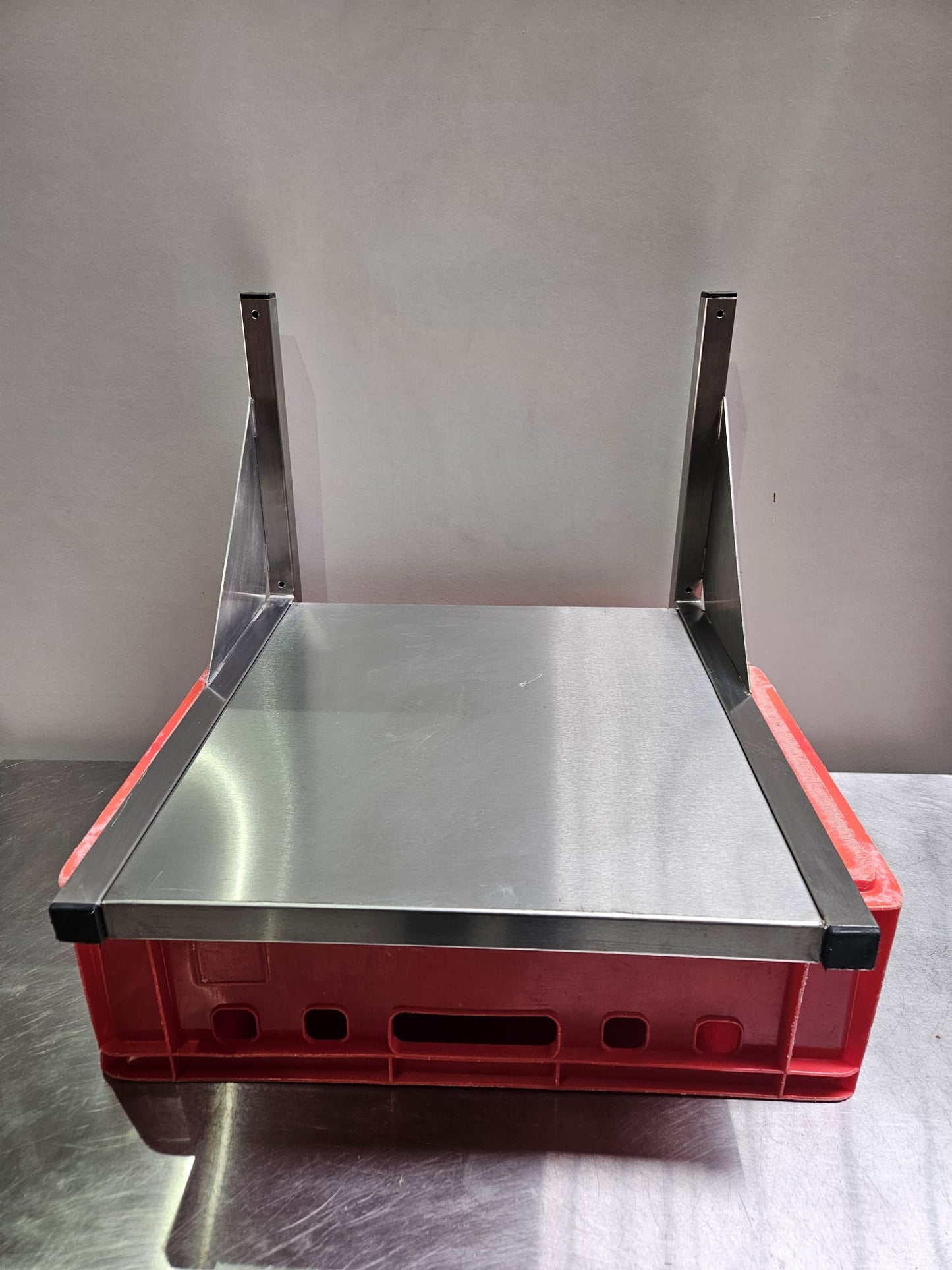 Wandboard Edelstahl für Microwelle usw NEU