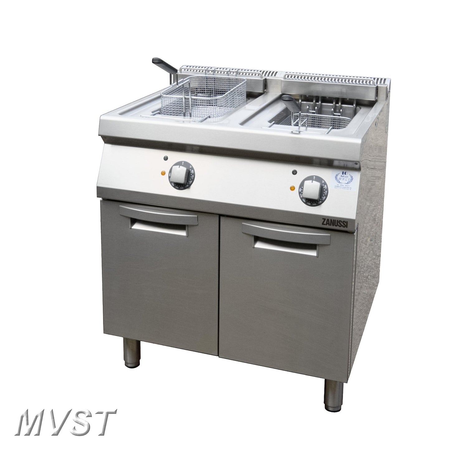 Doppelfritteuse Zanussi EF7 400V Stand