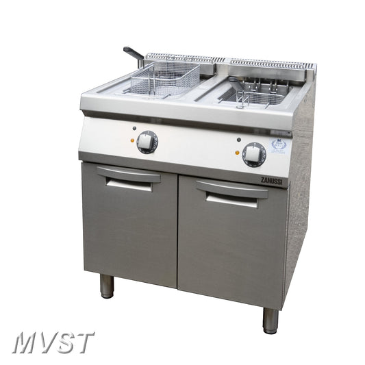 Doppelfritteuse Zanussi EF7 400V Stand